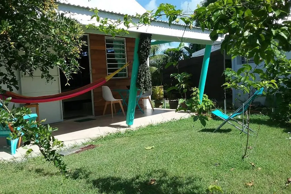 Gite Cajou Dans Jardin Tropical Ventile A Sainte-Anne Guadeloupe